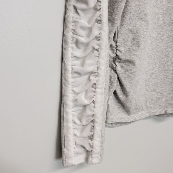 Sundance Bellina Velvet Sleeve Ruched Twilightcore Size Medium - Picture 4 of 8